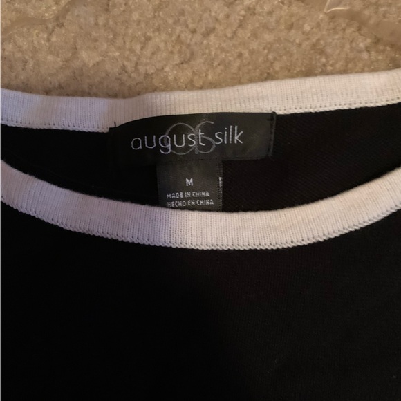 August Silk Poncho Sweater - Picture 3 of 4